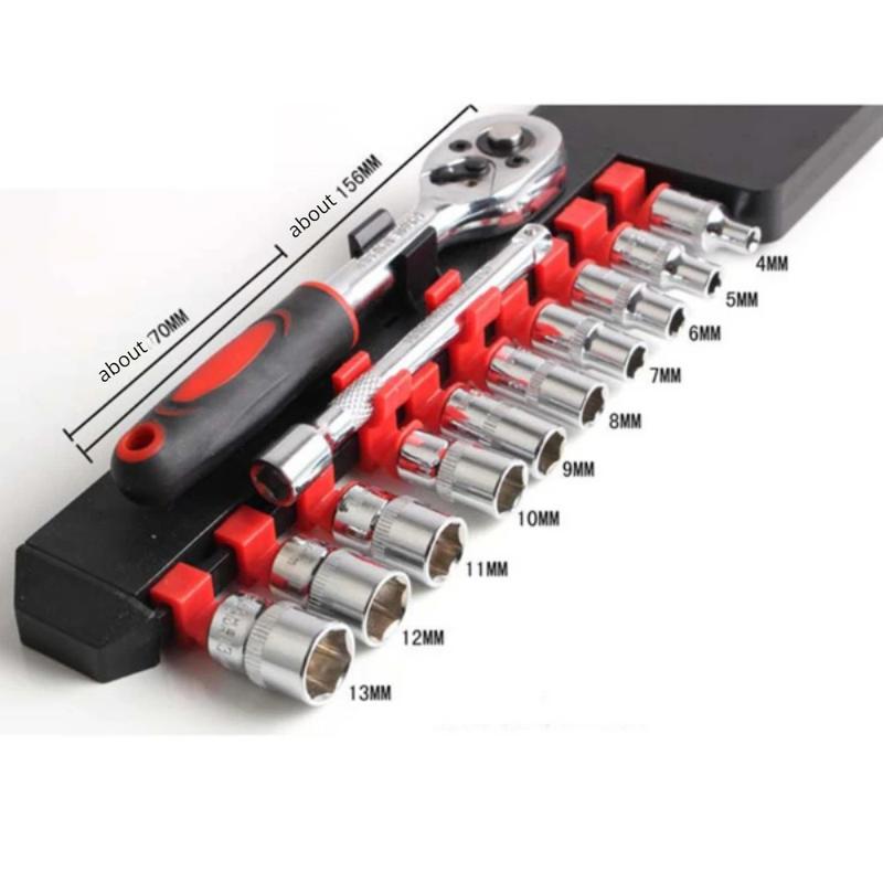 Product Introduction of 12 Pcs Set Wrench Socket Set Motorcycle Bicycle Repairing Tool Hardware Car Boat Auto Repair Tools Bike Multitool Bike Tool Kit 8