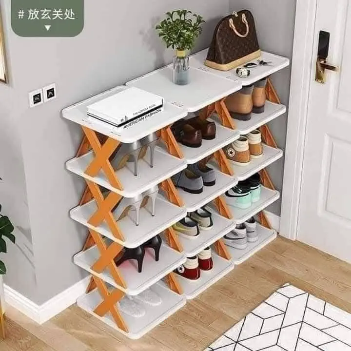 Kệ giày 5 Tầng chữ X tiện lợi