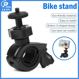 360° Rotation Bike Bicycle Handlebar Bracket Mount Holder Motorcycle Handle Clip Holder for Camera
