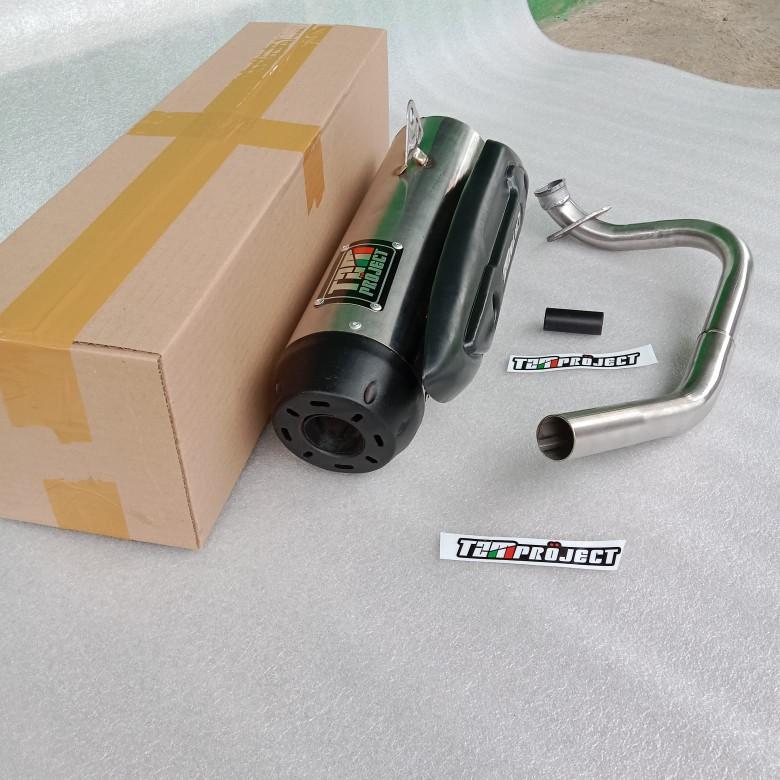 Product Introduction of Knalpot TZM Project Stainless Vario Beat Scoopy Lexi Nmax Mio Dll 1