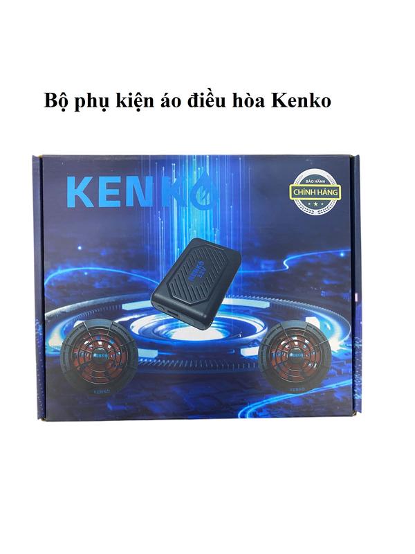 Bộ pin + quạt áo điều hòa Kenko dung lượng pin 36000mAh ( 22V - 32 tiếng )