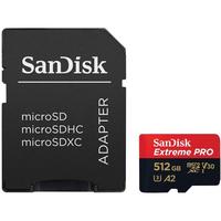 Gambar SanDisk Extreme Pro MicroSD, 200MB/s R, 140MB/s W, 512GB, SD adaptor (SDSQXCD-512G-GN6MA) dari GGSTORESBY Kota Surabaya 2 Tokopedia