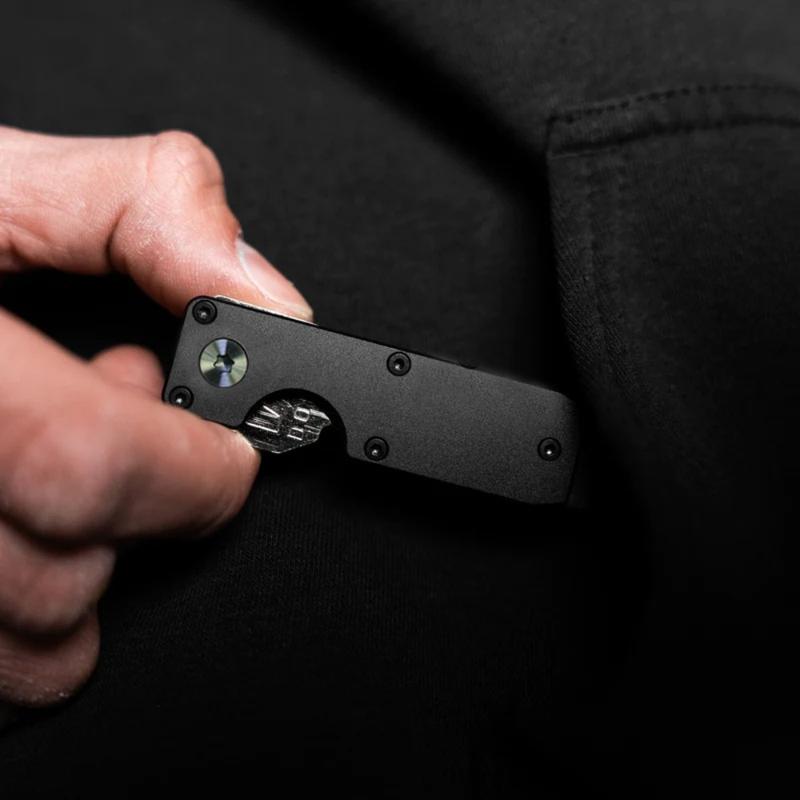 Product Introduction of Smart Metal Key Organizer with Screwdriver Minimalist Keychain Holds 2-6 Keys Keys Bag for Keys Less Than 6.2cm 19