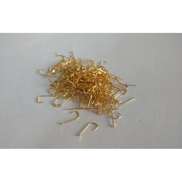 Bộ 50-100 Lưỡi Câu Cá Chuyên Dụng Chất Liệu Thép Carbon Màu Vàng LC13 - Sanami Fishing 6