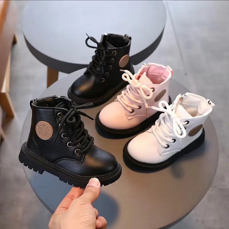 Giày Boots Cao Cổ dành cho bé gái từ 1 - 5 tuổi, dáng thể thao, năng động [size 21 - 30] 0