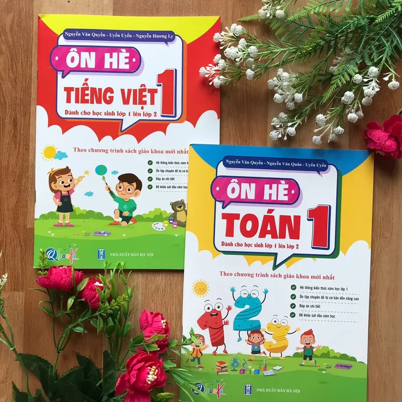 Sách ôn hè toán - tiếng việt - tiếng anh ( từ lớp 1 - lớp 5) 2