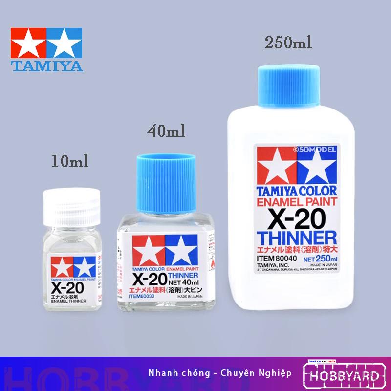 Sơn Thin.n.er Tamiya En.amel X20 - 10ml 40ml 250ml 0