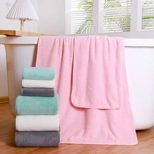 Set Tuala Mandi Karang Tebal, Gaya Sama Xiao Yang, Pek Gabungan Tiga Keping, Lembut dan Menyerap, Tidak Luntur Supplies towel  cotton