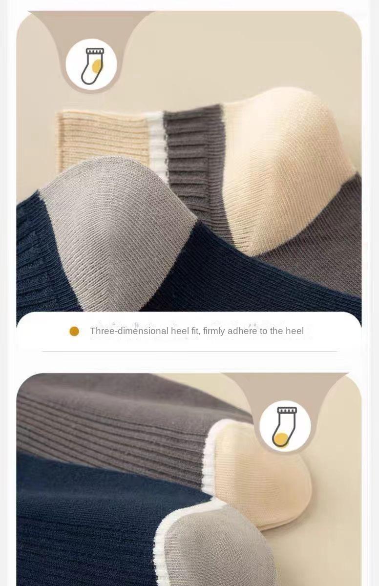 Product Introduction of Tất Nam, Mỏng Và Thoáng Khí, Thích Hợp Cho Mùa Hè, Thấm Hút Mồ Hôi, Khử Mùi, Phong Cách Thể Thao, Cổ Thấp Hợp Xu hướng, Bộ 10 Chiếc 12