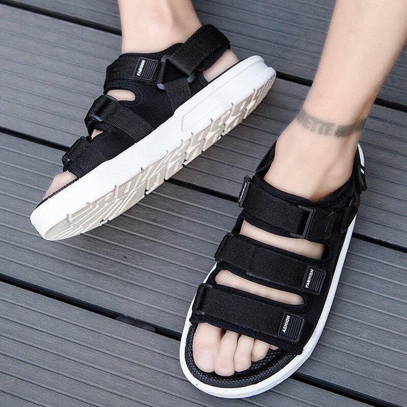 [Tiệm Dép TH] Dép sandal unisex học sinh nam nữ NiTa cao cấp phong cách ulzzang Hàn Quốc khóa chốt cao cấp chắc chắn đi cực êm mềm chân siêu bền 5