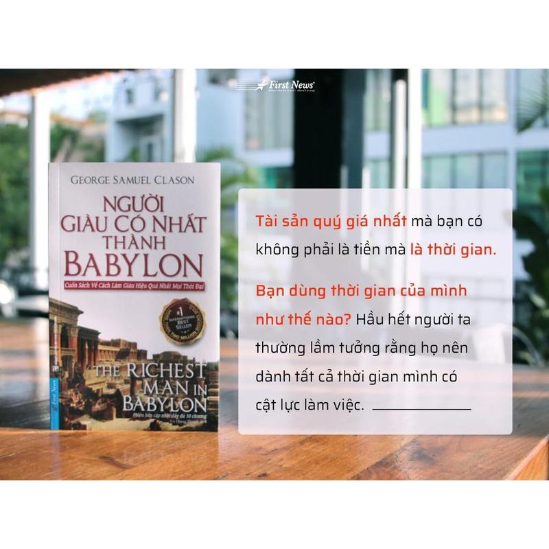 Sách Người Giàu Có Nhất Thành Babylon (Tái Bản) - First News - BẢN QUYỀN 2