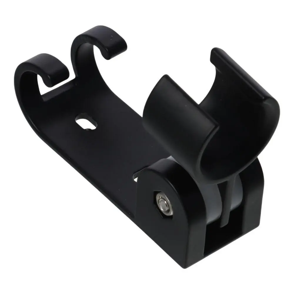 Durable Black Showerhead Holder Aluminum Adjustable Shower Arm Stainless Steel Shower Holder Bracket Bathroom