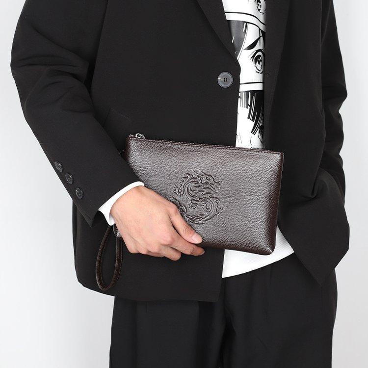 Product Introduction of Zipper Men's Bag One Size Clutch PU 12