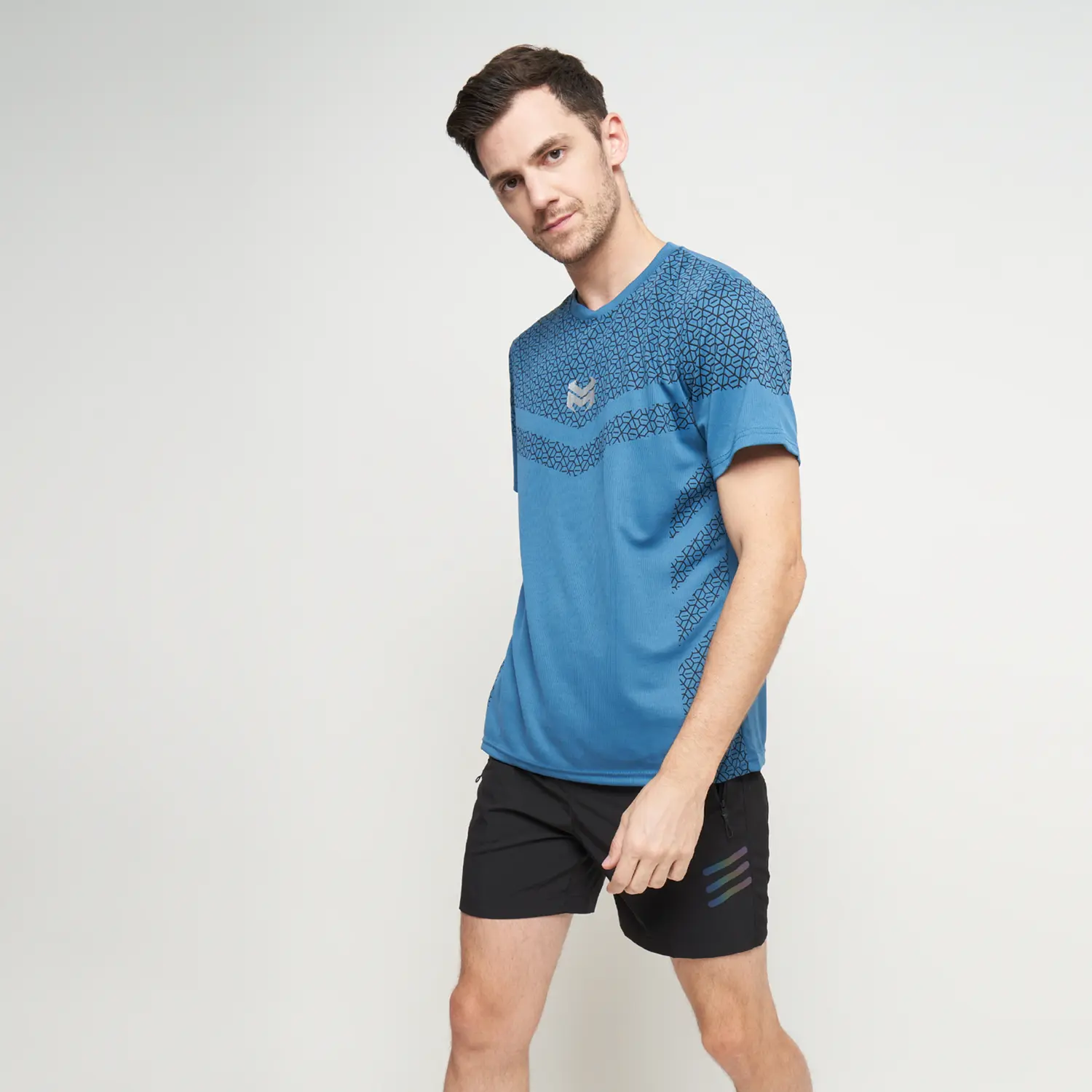 Monexo - Kaos Olahraga Pria Dewasa Baju Olahraga Jersey Trainning Running MN20 Sport