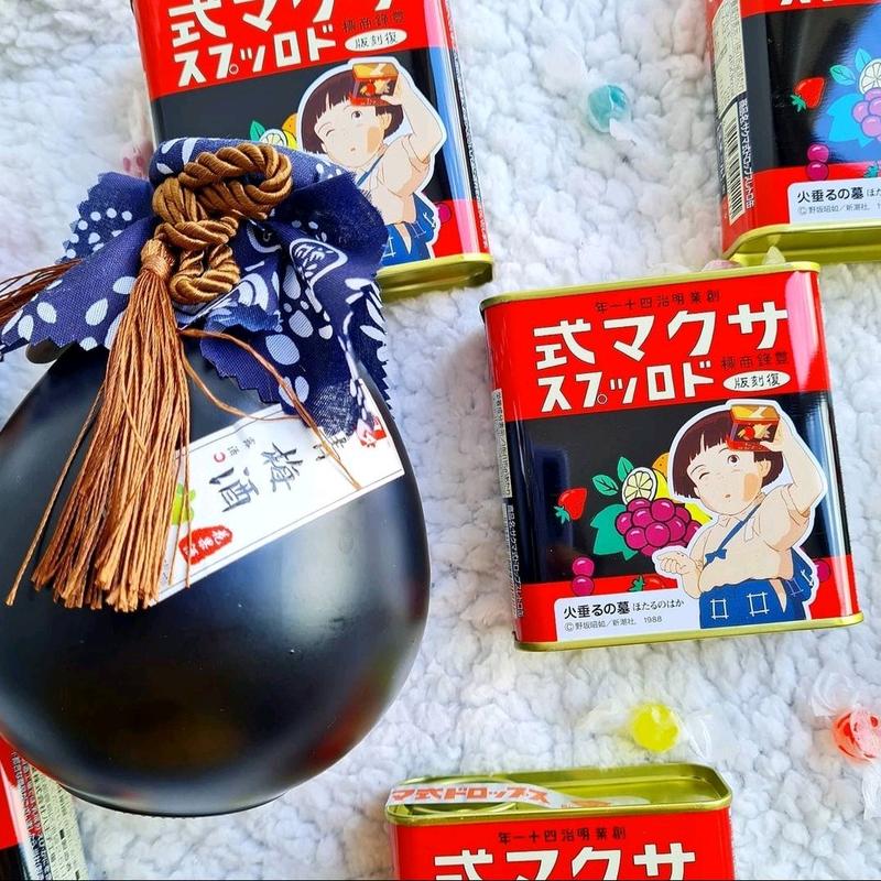 KẸO TRÁI CÂY HỘP THIẾC SAKUMA DROPS MỘ ĐOM ĐÓM - HÀNG CHÍNH HÃNG - LIMITED