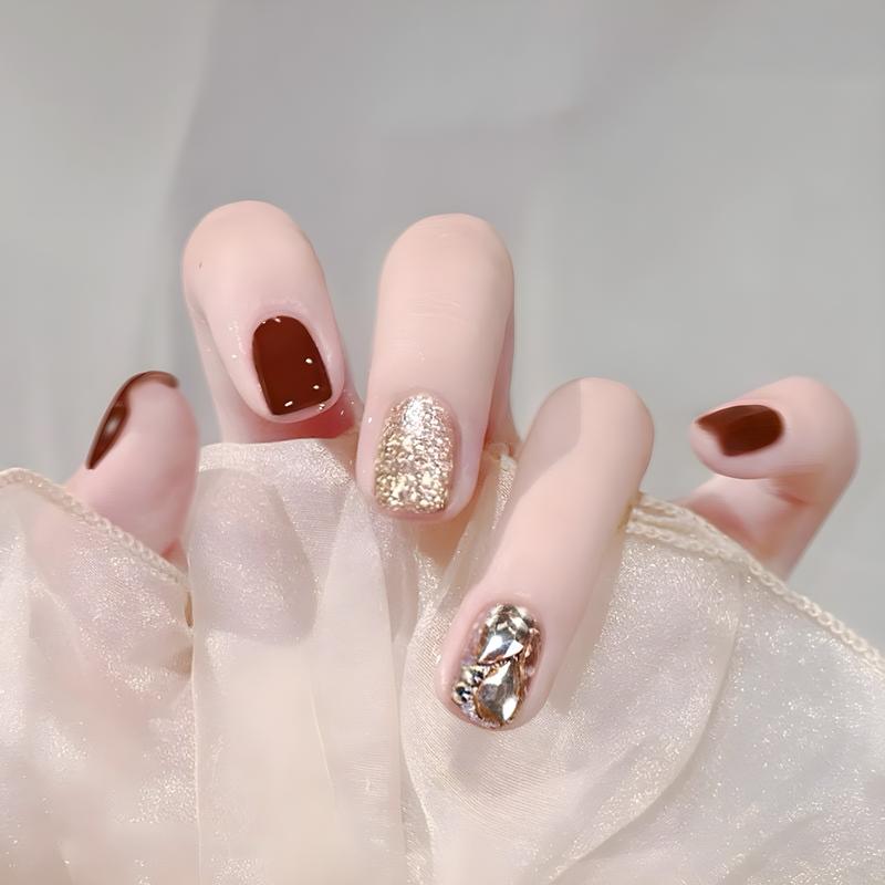  Mã Tết 594 Nails Box 24 M.óng Đính Đá Xinh Xắn...594 