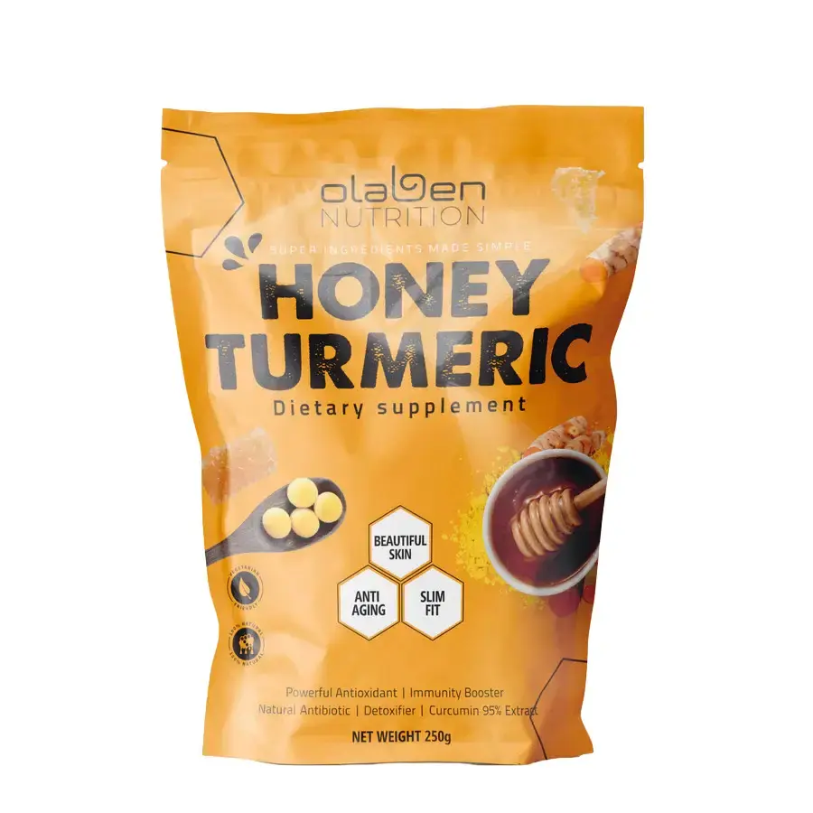 CHÍNH HÃNG Viên nghệ mật ong sữa ong chúa Olaben 250GRAM
