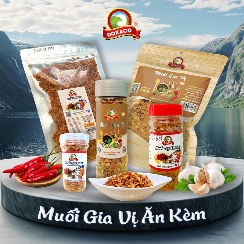 Muối Tép Xào Cay Doxaco Tăng Hương Vị Cho Xôi, Cơm, Cháo, Bánh Tráng Shrimp Salt Gia Vị Cay 5
