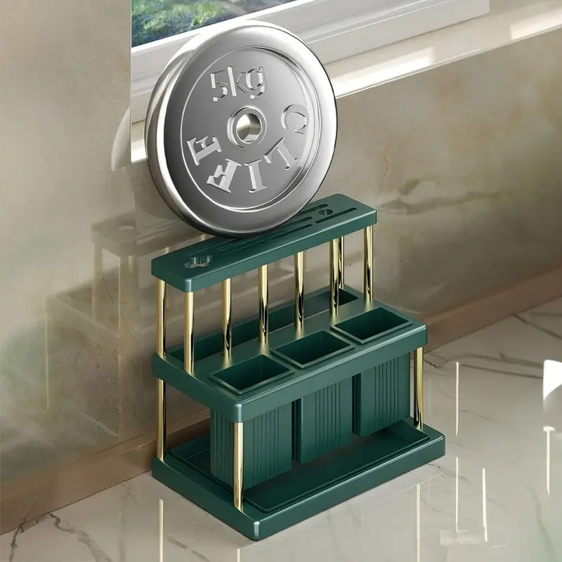 Giá Để Đồ Nhà Bếp, Giá Để Đồ Nhà Bếp Sudu Gantung, Giá Để Dao Kéo, Giá Để Đồ Chống Trượt, Giá Để Đồ Đa Năng, Thích Hợp Cho Dao, Nĩa Và Thìa, Có Ngăn Kéo, Lưu Trữ 6
