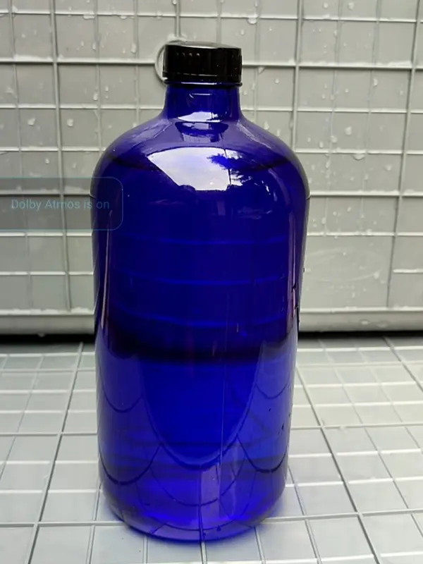 Botol Kaca Biru Blue Solar Water Therapy 1