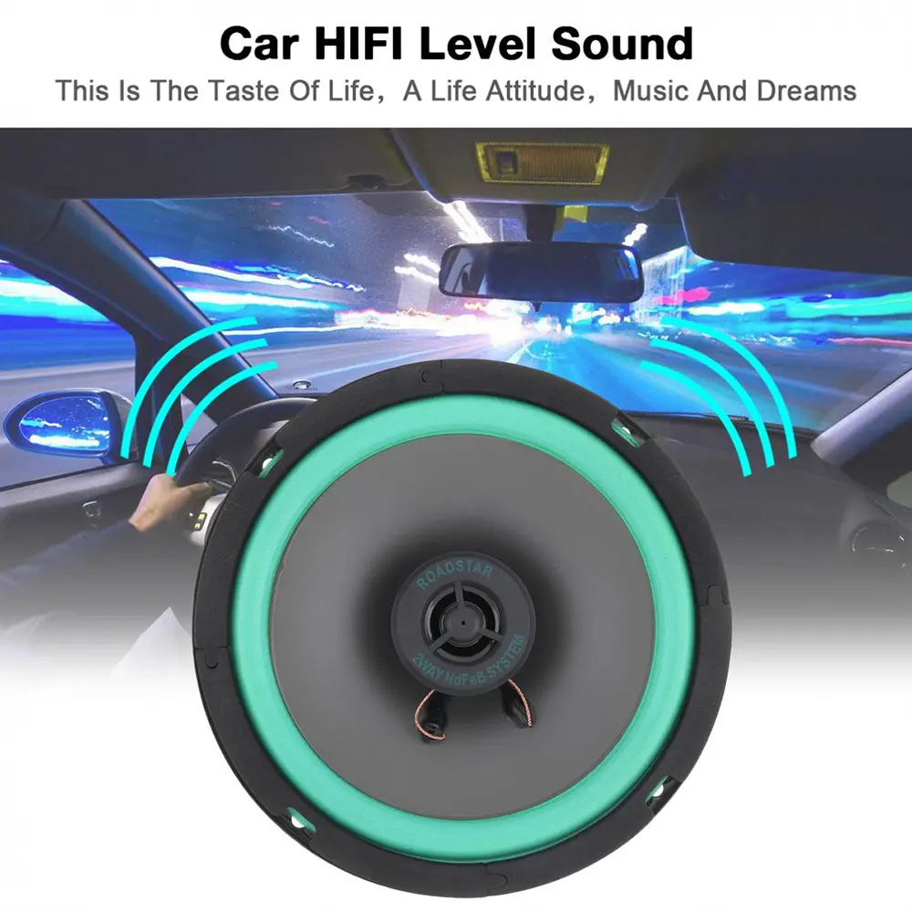 Speaker Subwoofer Mobil HiFi 6.5 Inch 200W Baut