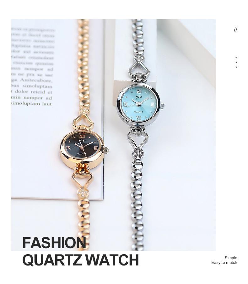 Product Introduction of Fashion New Watch Women's Watch Steel Band Student Watch Bracelet Electronic Fashion Simple Temperament Quartz Watch Love Watch Birthday Watch Couple Watch Wedding Watch Party Watch @ 223 # 3
