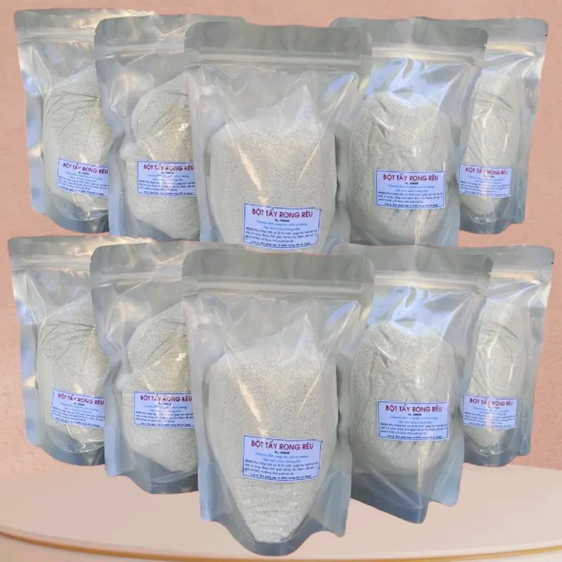 Combo 10 túi bột tẩy rong 500g, diệt sạch rong rêu, nấm mốc trên nền nhà  Làm Sạch 2