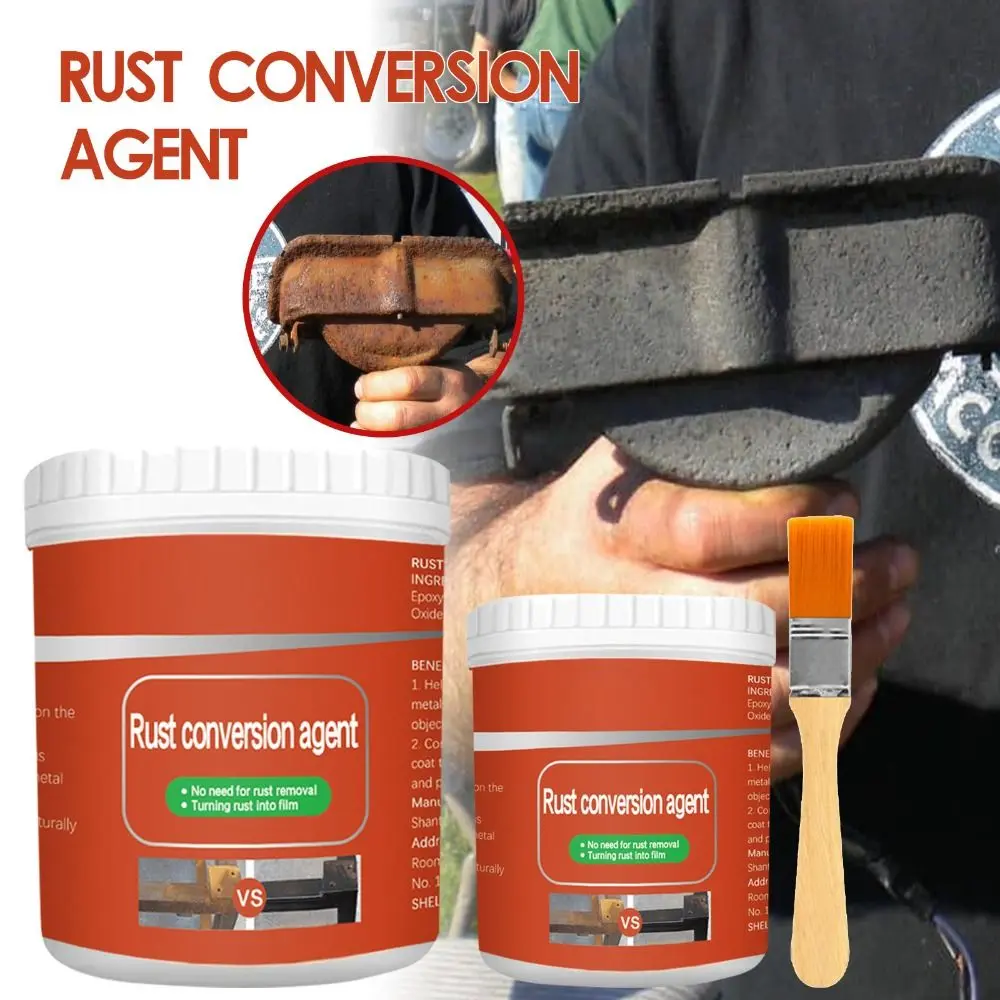 New for Metal Rust Renovator Long-Lasting Metal Surfaces Protection Rust Conversion Agent Anti-Rust Paint Rust Remover