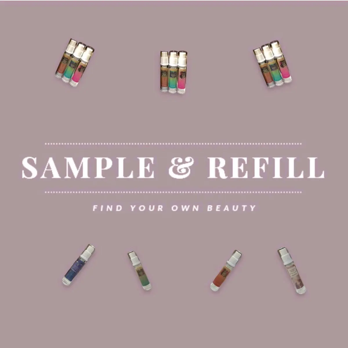 SAMPLE & REFILL - CHIẾT XỊT THƠM 10ML V.I.C ĐẦY ĐỦ MÙI