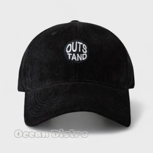 TOPI CORDUROY OUTS TAND CAPS BORDIR DEWASA