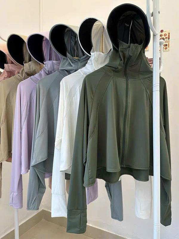 Áo chống nắng Croptop nữ thun lạnh dáng cánh dơi, chống nắng, chống tia UV bảo vệ da.