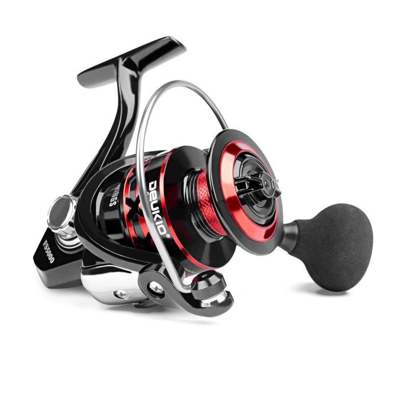 ( Tặng Kèm Cước 100m  )Máy câu - Máy câu cá kim loại DEUKIO FS2000-7000 dùng câu lure câu lăng xê mã FS may caukim