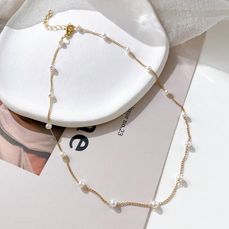 Product Introduction of Dây Chuyền Cổ, Hạt Cho Nữ, Vòng Cổ Choker Ngọc Trai Kpop, Màu Vàng Kim, Phong Cách Goth, Vòng Cổ Mặt Dây Chuyền Trang Sức, Thích Hợp Cho Bé Gái, Vòng Cổ 2024 2