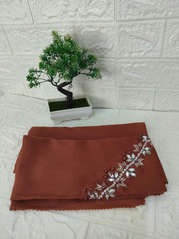 HIJAB SEGI EMPAT PAYET SINAR GLOWING LASERCUT / HIJAB SEGI EMPAT MEWAH / HIJAB PESTA / HIJAB SINAR GLOWING LASERCUT 3