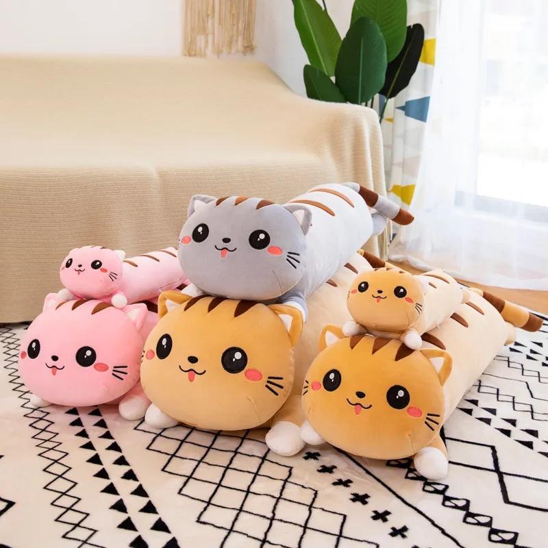 Giant Size Sleepping Long Pillow Cushion Cat Plush Koala Popular Gifts Panda Stuffed Birthday I1E7 1