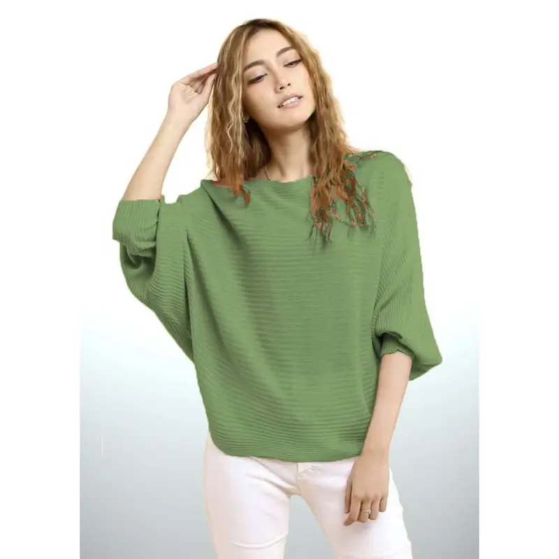 Atasan Baju Batwing Dewasa Rajut PREMIUM Knitwear Sweater Wanita 7