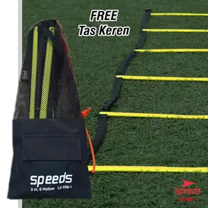 Agility SPEED LADDER ALAT TANGGA LATIH KETANGKISAN SPEEDS 3 Meter ORI