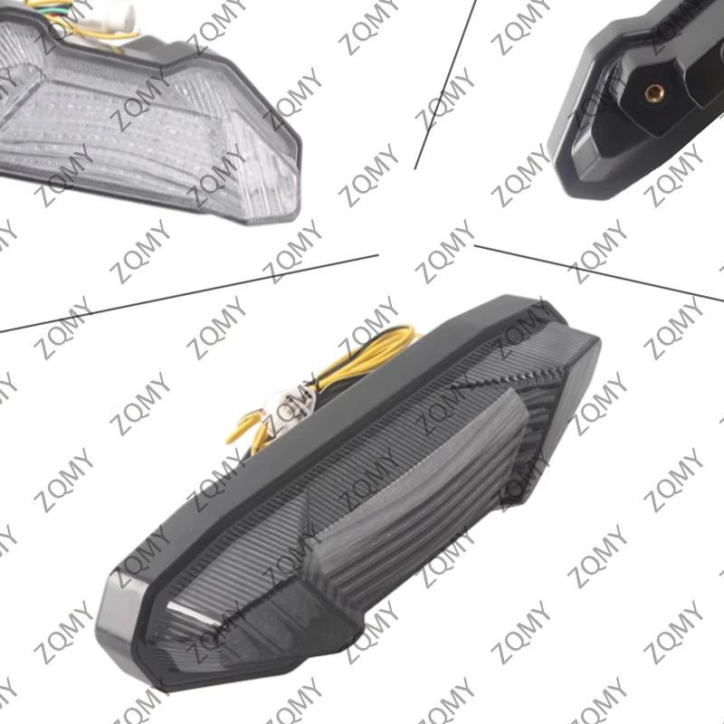 Motorcycle Integrated LED Tail Light E-Mark Turn Signal Taillight For Yamaha FZ09 MT09 2014 FZ-09 MT-09 0