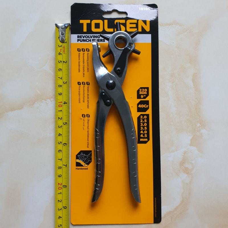 Kềm bấm dây nịt, dây da đồng hồ hãng Tolsen cao cấp 9 inch (Kìm bấm lỗ)