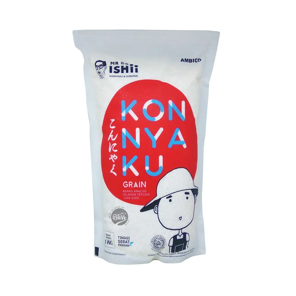 Shirataki Rice Konnyaku Beras 1 KG Diet Keto