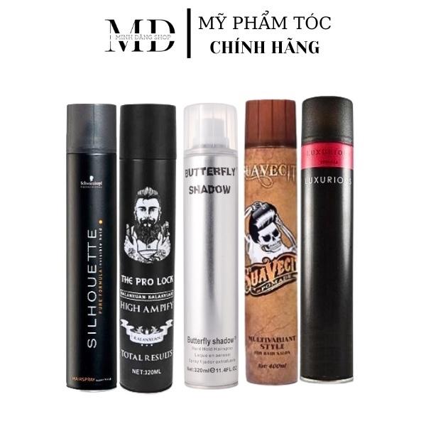 COMBO 5 chai gôm xịt tóc nam nữ chăm sóc tóc tạo kiểu tóc giữ nếp tóc Dưỡng Tóc