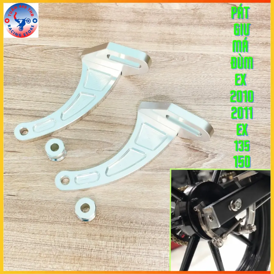 Pát Giữ Má Đùm Sau ( Ex 2010/11/Exciter 135/150 ) / Bộ Pát Giữ Má Đùm Sau Dùng Cho Thắng Đĩa Xuống Thắng Đùm