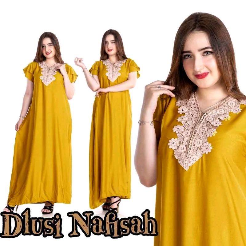 Daster arab nafisa mustard 0