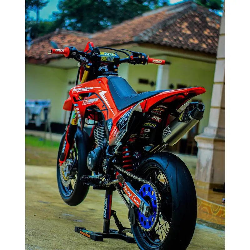 DECAL CRF MERAH HITAM FULLBODY 2
