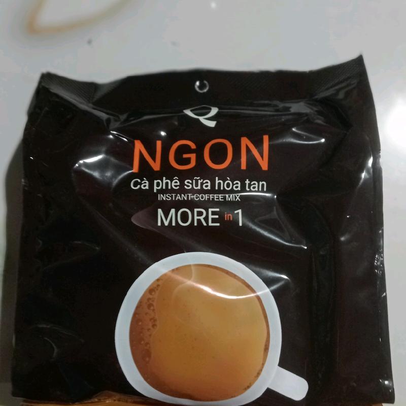 3 bịch cà phê sữa trần quang ( 2 bịch good morning+ 1 bịch cafe ngon) mõi bịch 24 goi 2