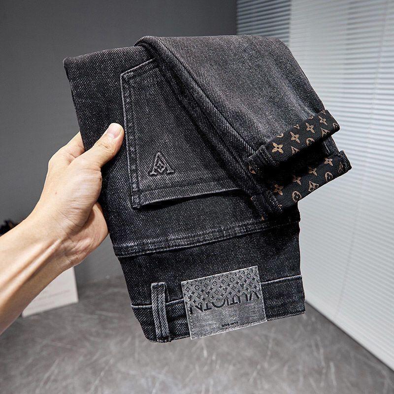 Product Introduction of Quần Jean Nam, Màu Đen Và Xám, Dáng Ôm, Quần Mỏng, Phong Cách Hàn Quốc Hợp Xu hướng Quần Co Giãn, Hàng Mới Về Thu Đông 2022 7