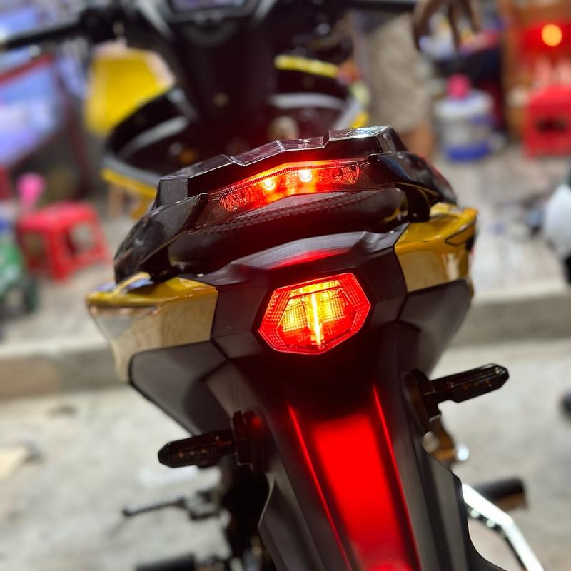 CẢNG LED LC SAU CHO EX150 155 SONIC 150R ,WINNER V1 WINNER X V2 V3 V4 NHIỀU HIỆU ỨNG NỔI BẬT