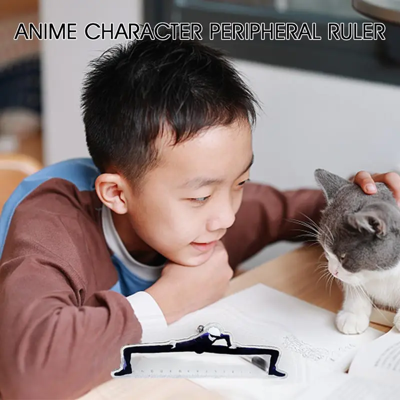 Thước Nhập Khẩu Nhân Vật Anime, Gojo Satoru, Thước Nhân Vật Để Bàn 4