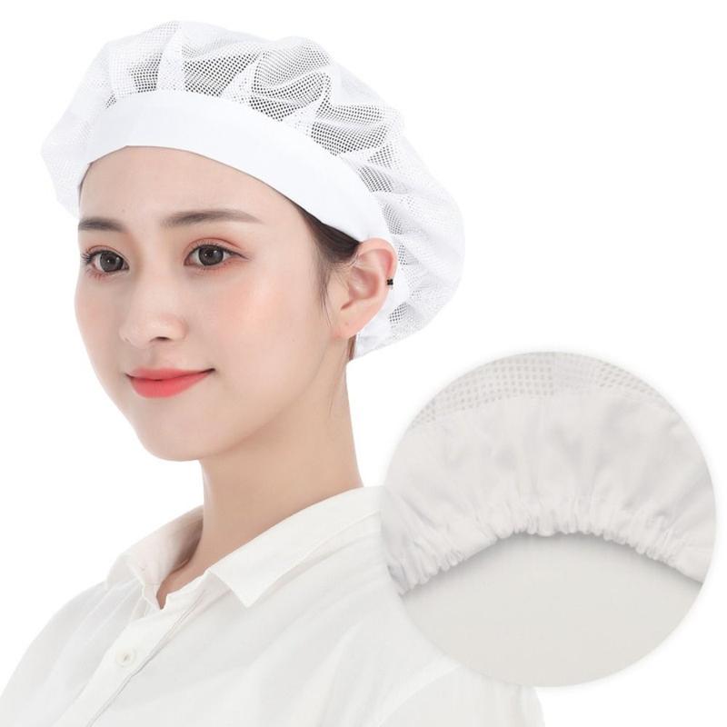 Product Introduction of Jaring Rambut Topi Chef, Ikat Kepala Kerja Bergaya, Topi Masak Perkhidmatan Makanan, Jaring Rambut Berikat, Sesuai untuk Dipakai Kerja di Hotel 11