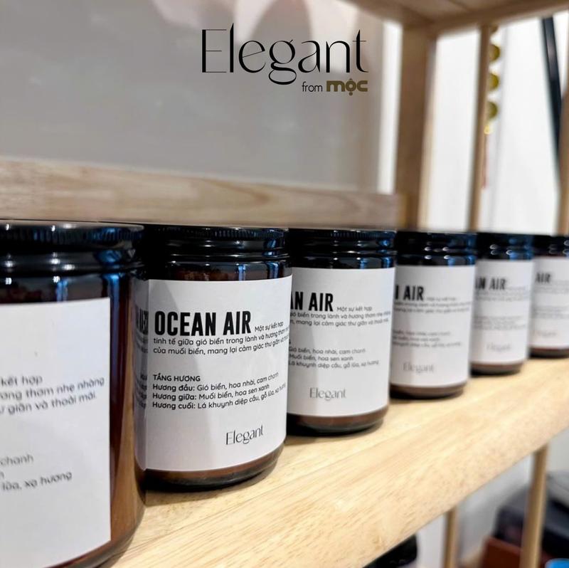 Nến Thơm Cao Cấp Nến Mộc (BST Elegant) - Cháy lâu từ 20 - 40h, Decor Phòng, Dầu Thơm, Trang Trí Nhà, Quà Tặng 7